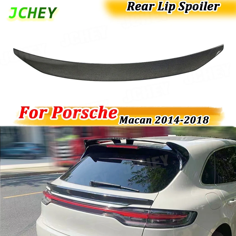 JCHEY Carbon Fiber Rear Middle Lip Spoiler for Porsche Macan 2018-2024 ABS Carbon Look Trunk Wing FRP Car
JCHEY Carbon Fiber Rear Middle Lip Spoiler for Porsche Macan 2018-2024 ABS Carbon Look Trunk Wing FRP Car