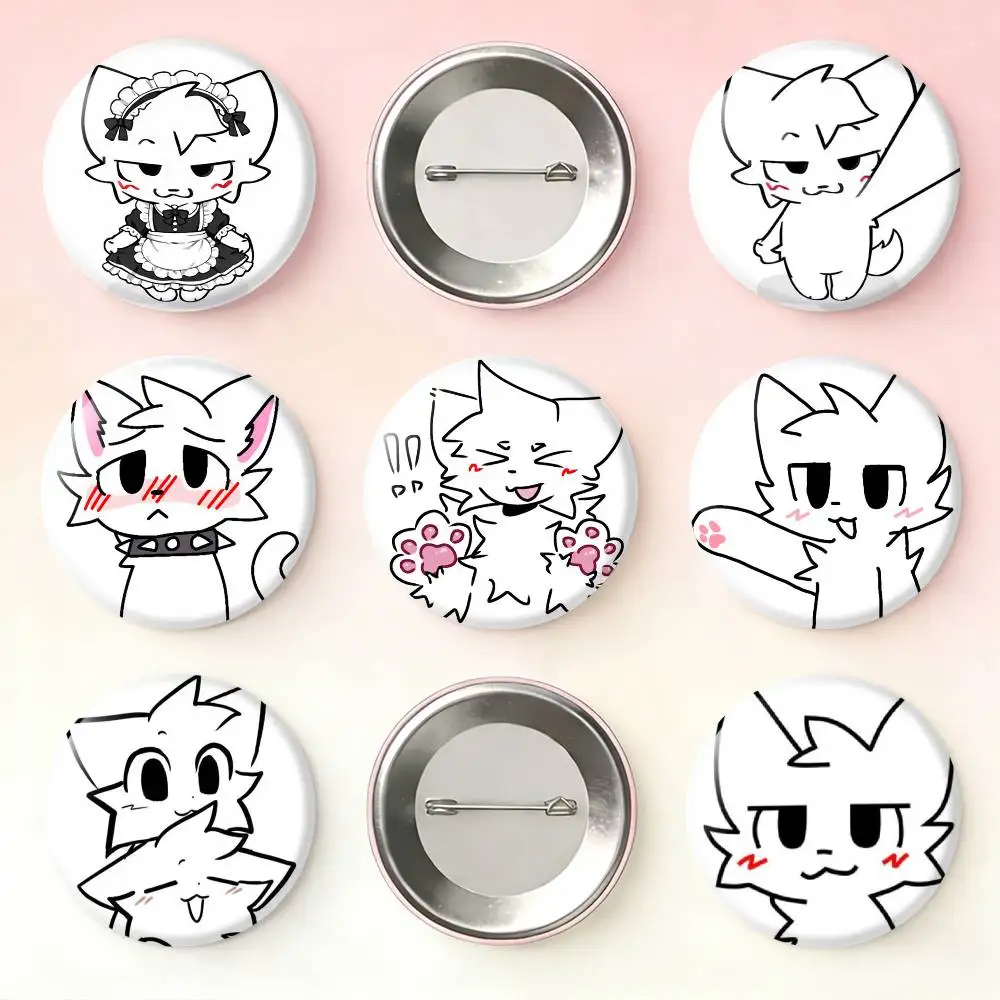 Cute B-boykisser Silly Cat Badges 25 32 44 58 75 mm Round Fans Collect Friends Gifts Brooch Souvenir
Cute B-boykisser Silly Cat Badges 25 32 44 58 75 mm Round Fans Collect Friends Gifts Brooch Souvenir