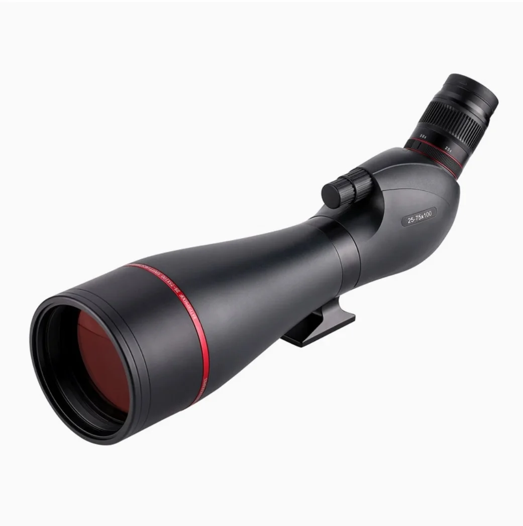 25-75x100 High Magnification HD ED Telescope Outdoor Bird Watching Monocular
25-75x100 High Magnification HD ED Telescope Outdoor Bird Watching Monocular