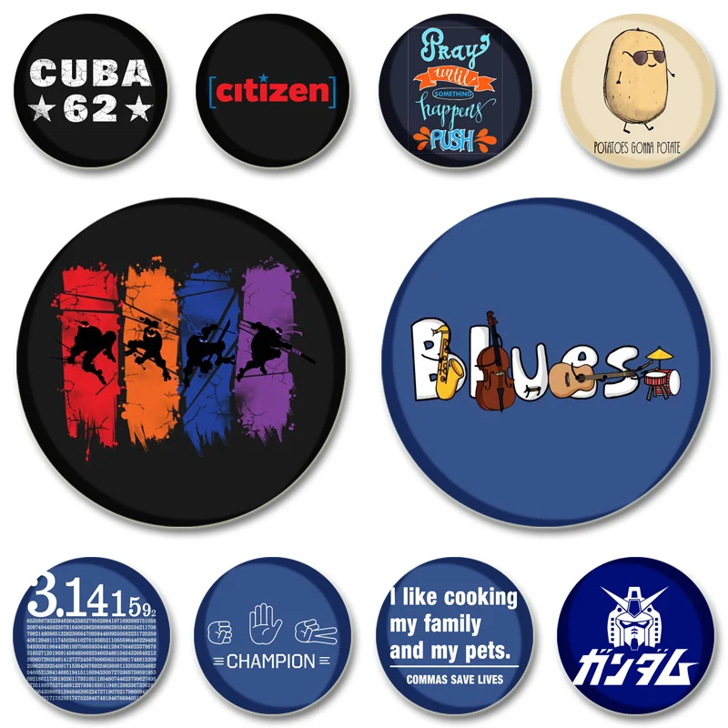 44/58mm Funny Badge Cartoon Animal Quotes Brooches Handmade Round Creative Lapel Pins for Backpack Clothes Jewelry Accessories
44/58mm Funny Badge Cartoon Animal Quotes Brooches Handmade Round Creative Lapel Pins for Backpack Clothes Jewelry Accessories