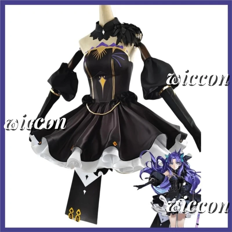 Fate / Grand Ereshkigal Cosplay Costume Set Lancer Wig Black Lolita Skirt for Women Carnival Christmas Role Play
Fate / Grand Ereshkigal Cosplay Costume Set Lancer Wig Black Lolita Skirt for Women Carnival Christmas Role Play