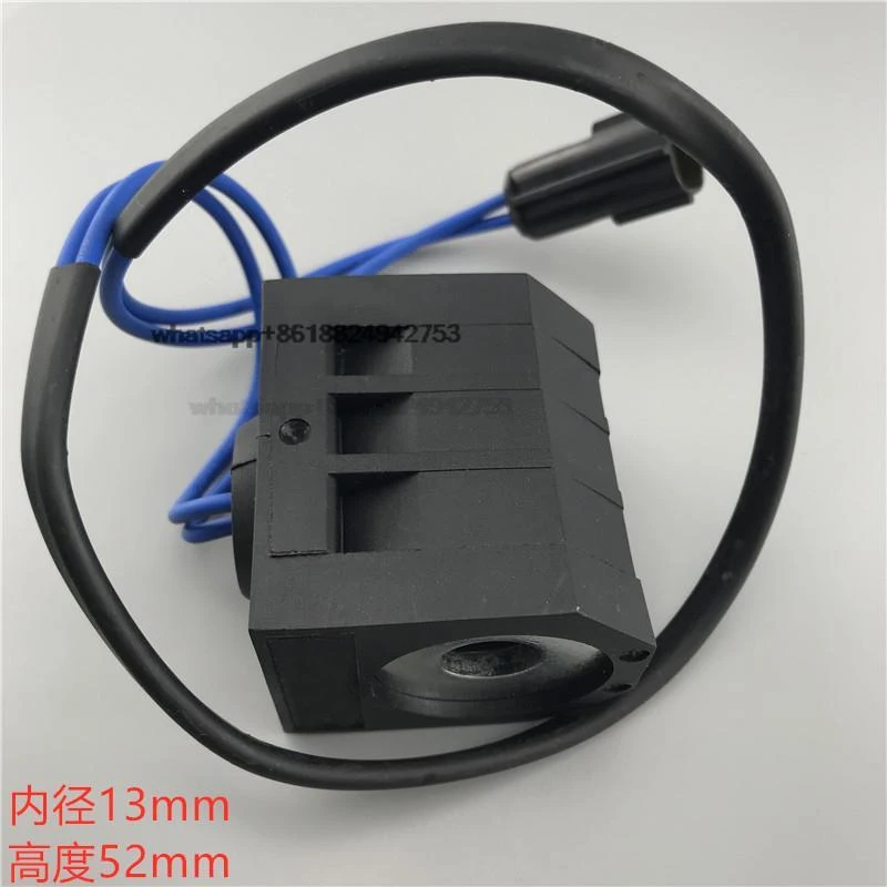 Good for Daewoo for Doosan excavator DH150-7/220-5 pilot solenoid valve coil 225-7 walking fast and slow gear DC24V DC12V
Good for Daewoo for Doosan excavator DH150-7/220-5 pilot solenoid valve coil 225-7 walking fast and slow gear DC24V DC12V