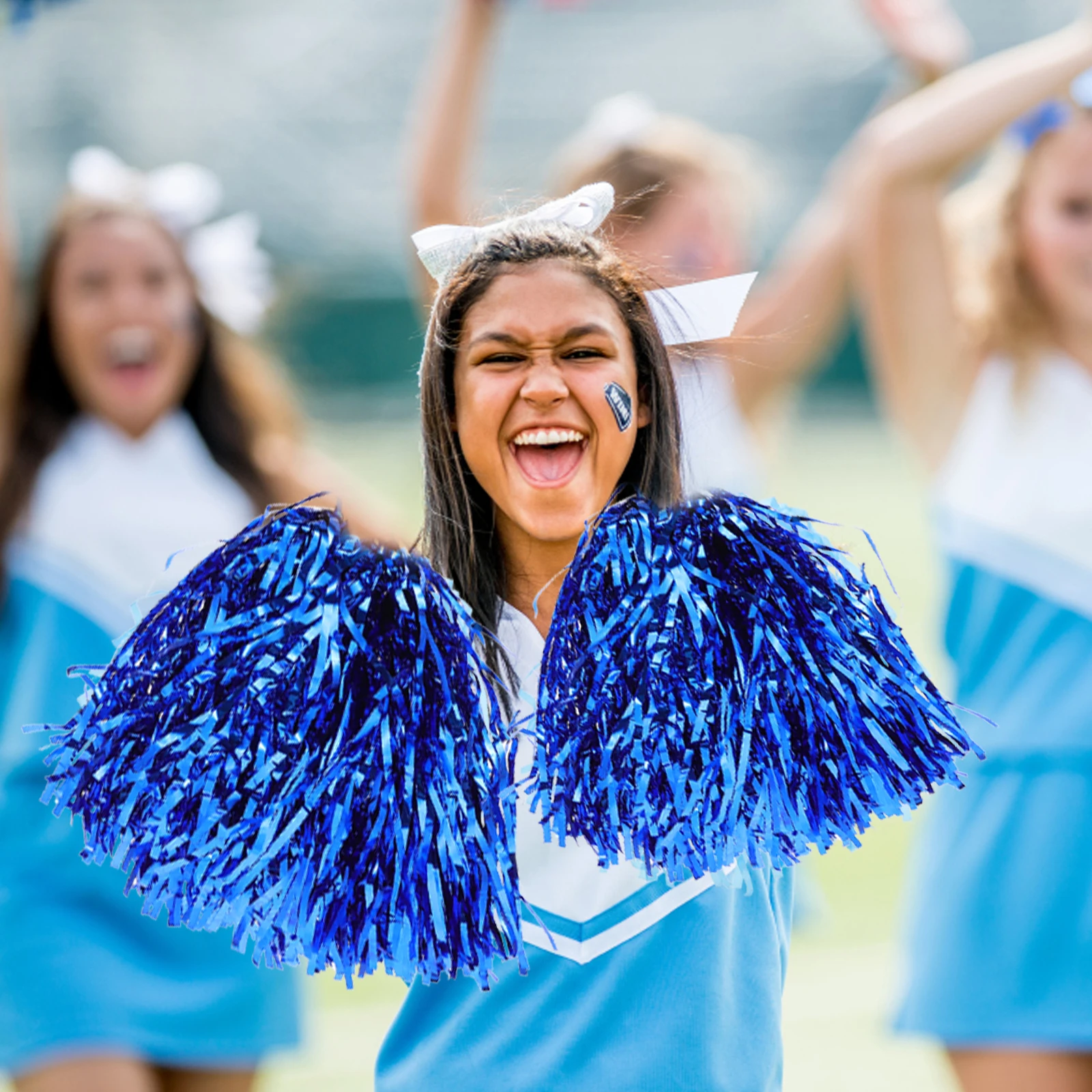 6pcs Cheer Pom Poms Cheerleading Pompoms Bright Color Durable Handle Smooth Competition Sports College High School Team
6pcs Cheer Pom Poms Cheerleading Pompoms Bright Color Durable Handle Smooth Competition Sports College High School Team