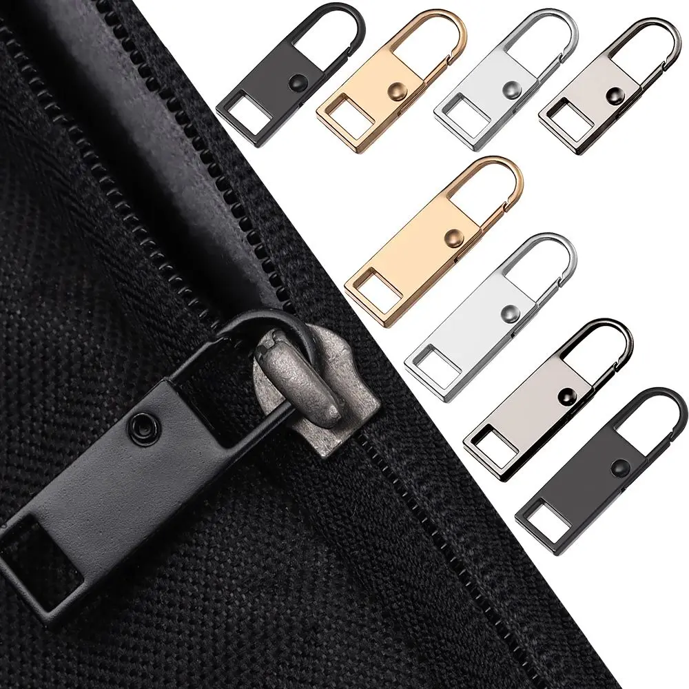 5pcs Detachable Metal Zipper Head Zipper Pull Instant Zipper Repair Kit Replacement For Broken Buckle Travel Bag
5pcs Detachable Metal Zipper Head Zipper Pull Instant Zipper Repair Kit Replacement For Broken Buckle Travel Bag