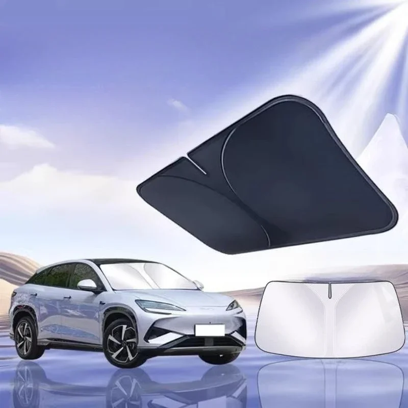 For BYD Sealion 7 EV 2024 2025 Car Windshield Sun Shade Blocks UV Reflector Window Visor Shield Cover Foldable Parasol 1 Piece
For BYD Sealion 7 EV 2024 2025 Car Windshield Sun Shade Blocks UV Reflector Window Visor Shield Cover Foldable Parasol 1 Piece