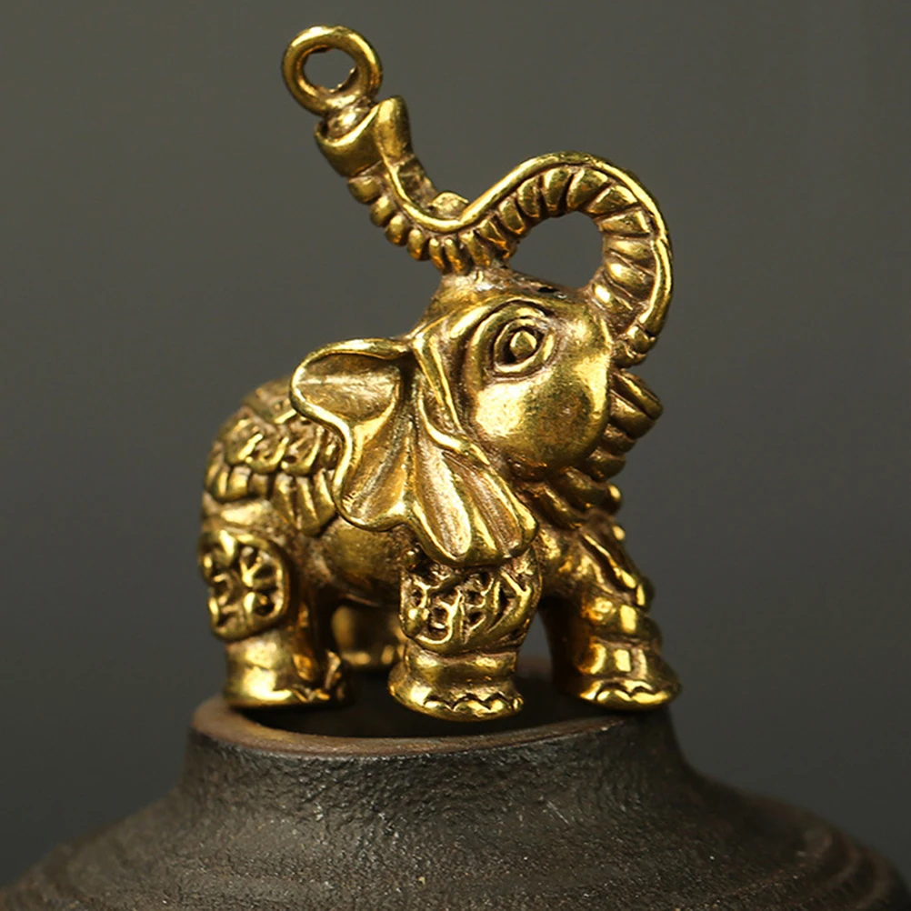 2Pcs Solid Brass Key Chain Elephant Shape Chinese Style Key Pendant Metal Jewelry Accessories Gift for School Bag
2Pcs Solid Brass Key Chain Elephant Shape Chinese Style Key Pendant Metal Jewelry Accessories Gift for School Bag