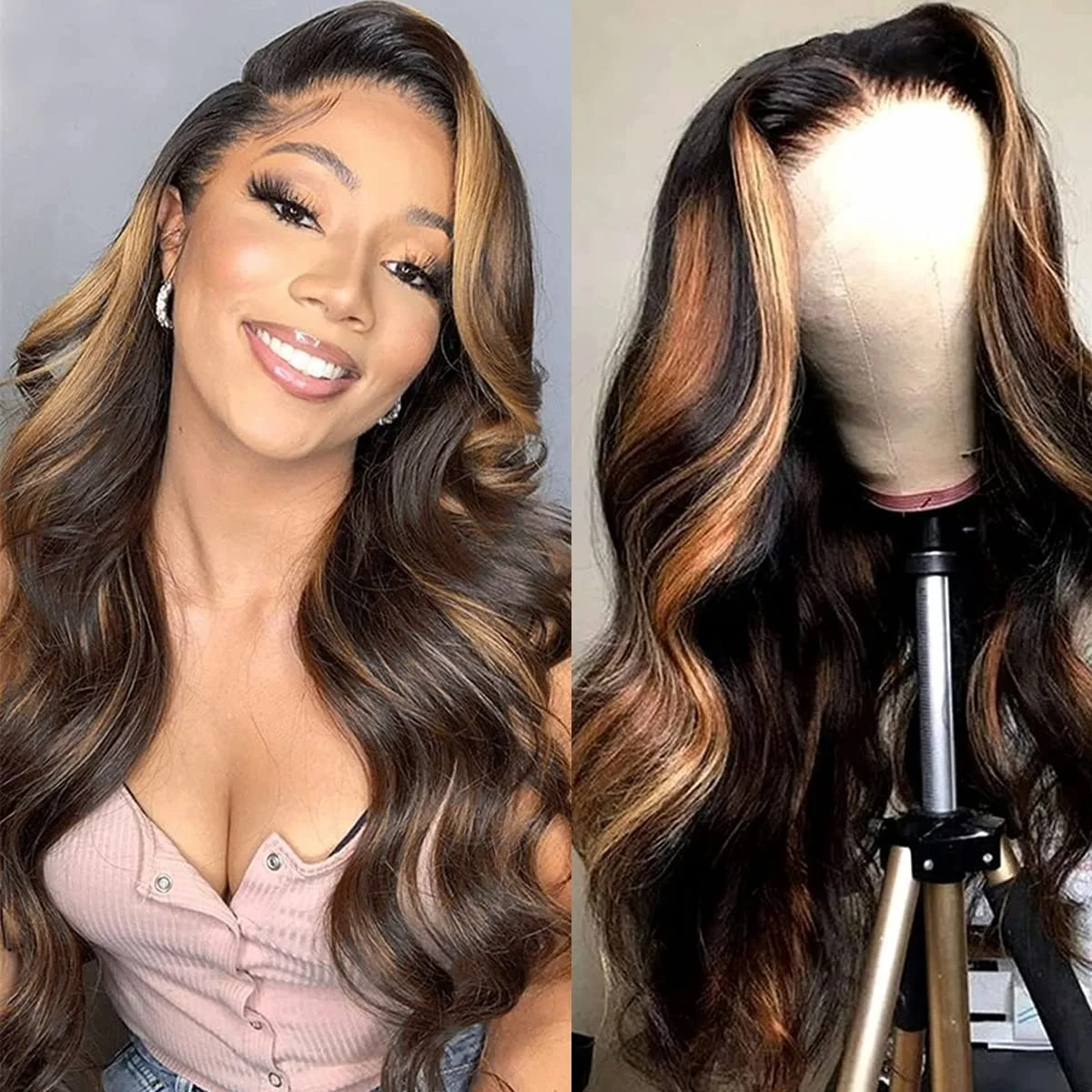 13×6 Lace Front Wigs Human Hair 200 Density Body Wave Lace Frontal Wigs Transparent Human Hair Wigs 1B30
13×6 Lace Front Wigs Human Hair 200 Density Body Wave Lace Frontal Wigs Transparent Human Hair Wigs 1B30