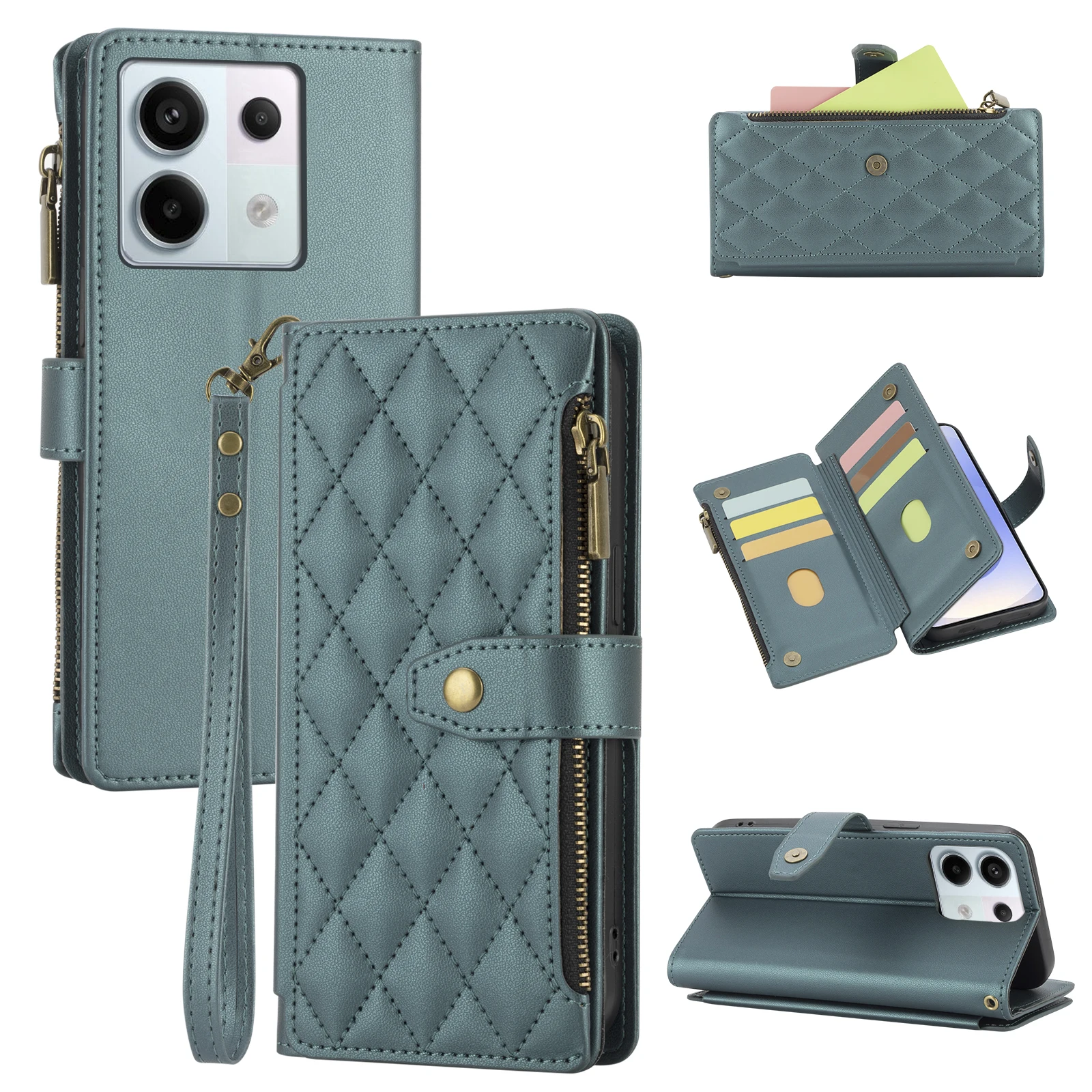 Wallet Phone Case for Redmi Note15/14Pro/13/12/11/10/9/8Pro Multi-Card Slot Flip Cover Faux Leather Protective Case
Wallet Phone Case for Redmi Note15/14Pro/13/12/11/10/9/8Pro Multi-Card Slot Flip Cover Faux Leather Protective Case
