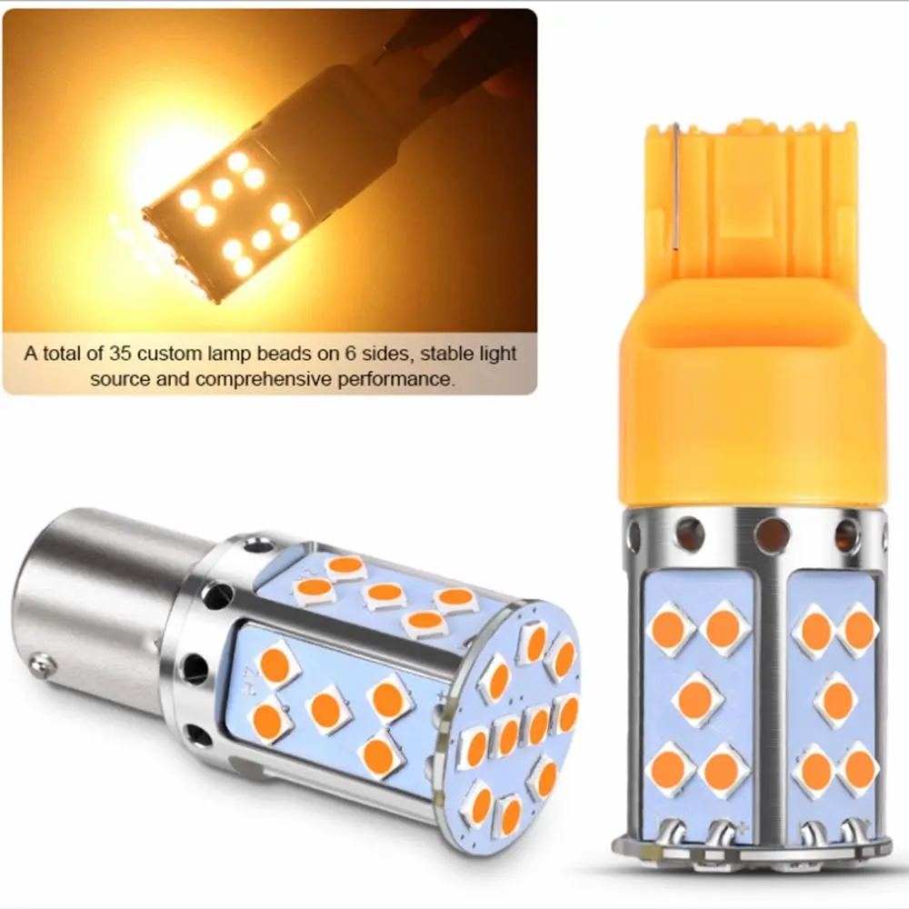 35SMD BA15S P21W T20 7440 Canbus Free Stop Brake Lamp LED Car Light Turn Signal Bulb
35SMD BA15S P21W T20 7440 Canbus Free Stop Brake Lamp LED Car Light Turn Signal Bulb