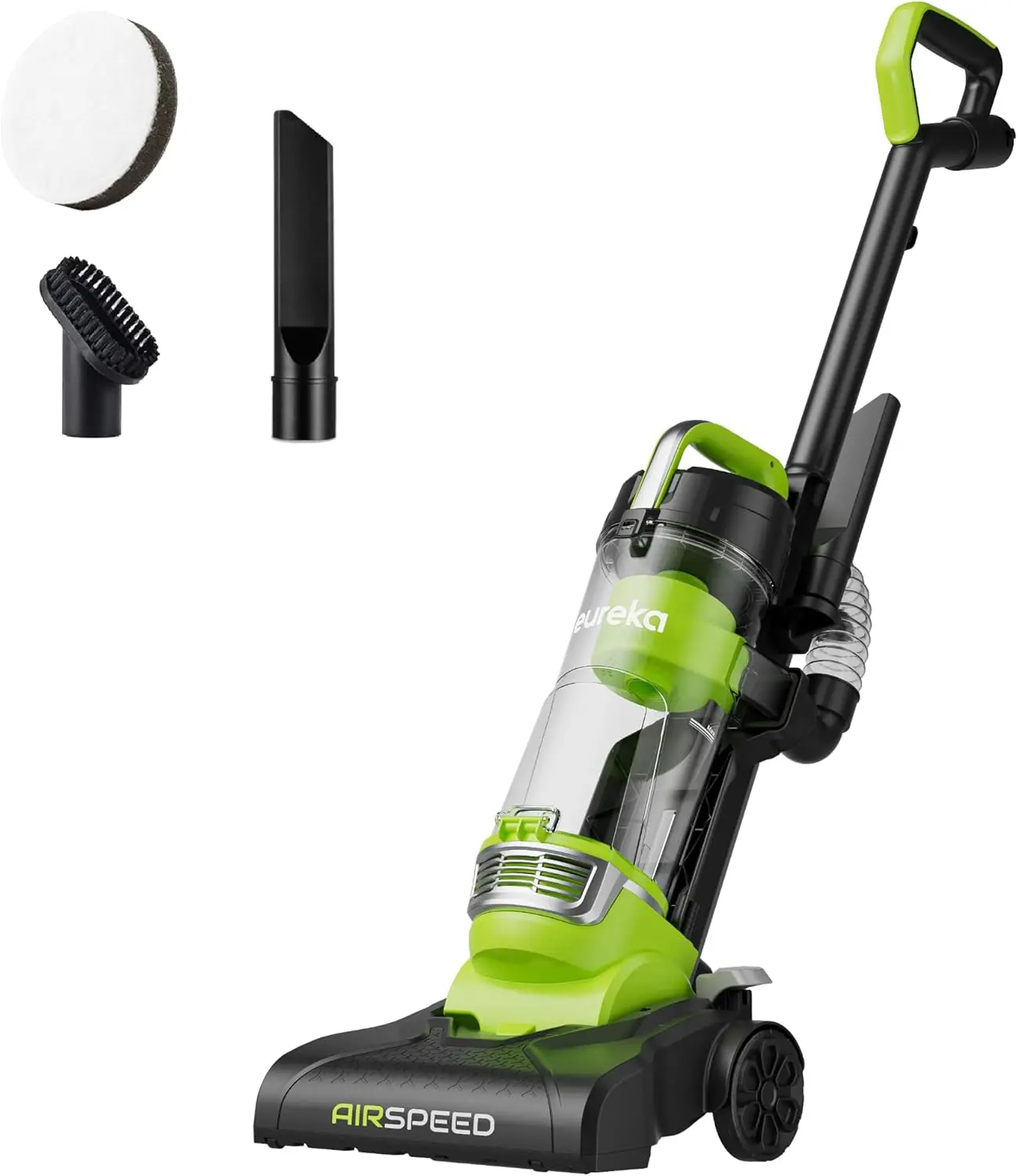 Compact Bagless Upright Vacuum Cleaner with Quick Release Handle, Lightweight 7.7 lbs, for Hard Floor and Carpet
Compact Bagless Upright Vacuum Cleaner with Quick Release Handle, Lightweight 7.7 lbs, for Hard Floor and Carpet