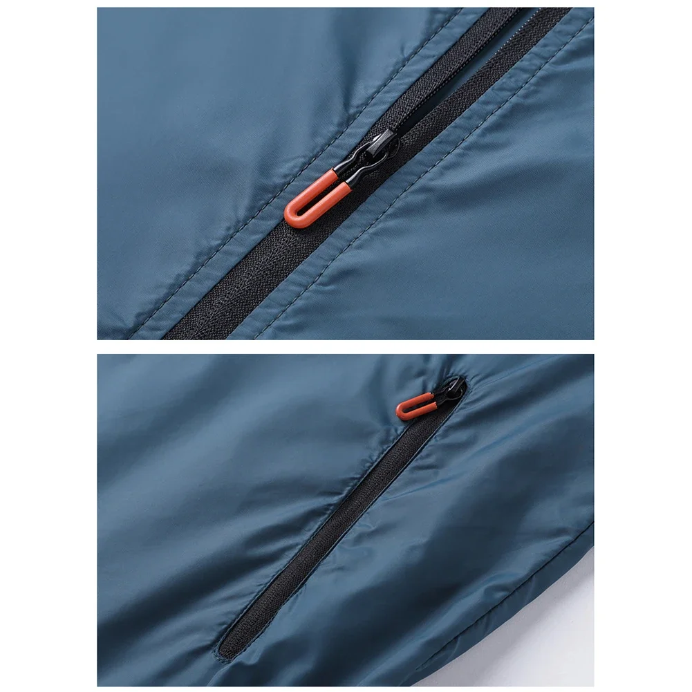 Stylish Men Coat Outdoor Casual Fishing Long Sleeve Regular Skin Clothing Solid Color Sports Waterproof Jacket
Stylish Men Coat Outdoor Casual Fishing Long Sleeve Regular Skin Clothing Solid Color Sports Waterproof Jacket
