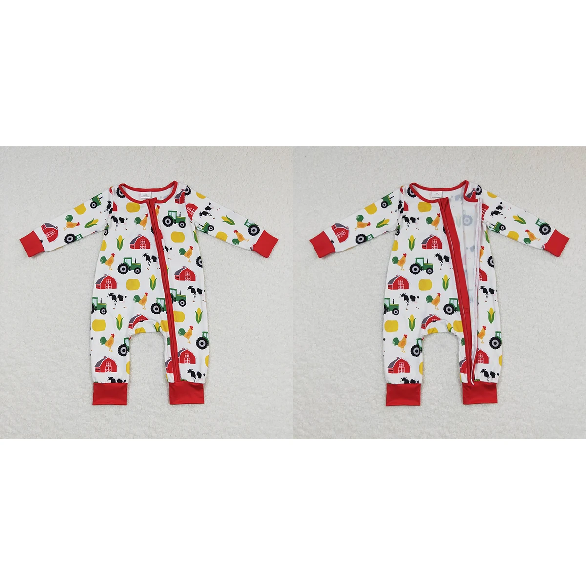 Kid Children Red Long Sleeve Infant Farm Animal Red House Jumpsuit Boys Zipper One Piece Newborn Toddler Romper
Kid Children Red Long Sleeve Infant Farm Animal Red House Jumpsuit Boys Zipper One Piece Newborn Toddler Romper
