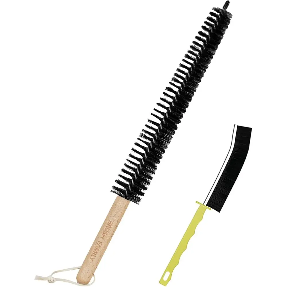 Dual Pack Heavy-Duty Dryer Vent Cleaning Kit: 16.5 Lint Removal Tool for Refrigerator Coils and Crevice Cleaning
Dual Pack Heavy-Duty Dryer Vent Cleaning Kit: 16.5 Lint Removal Tool for Refrigerator Coils and Crevice Cleaning