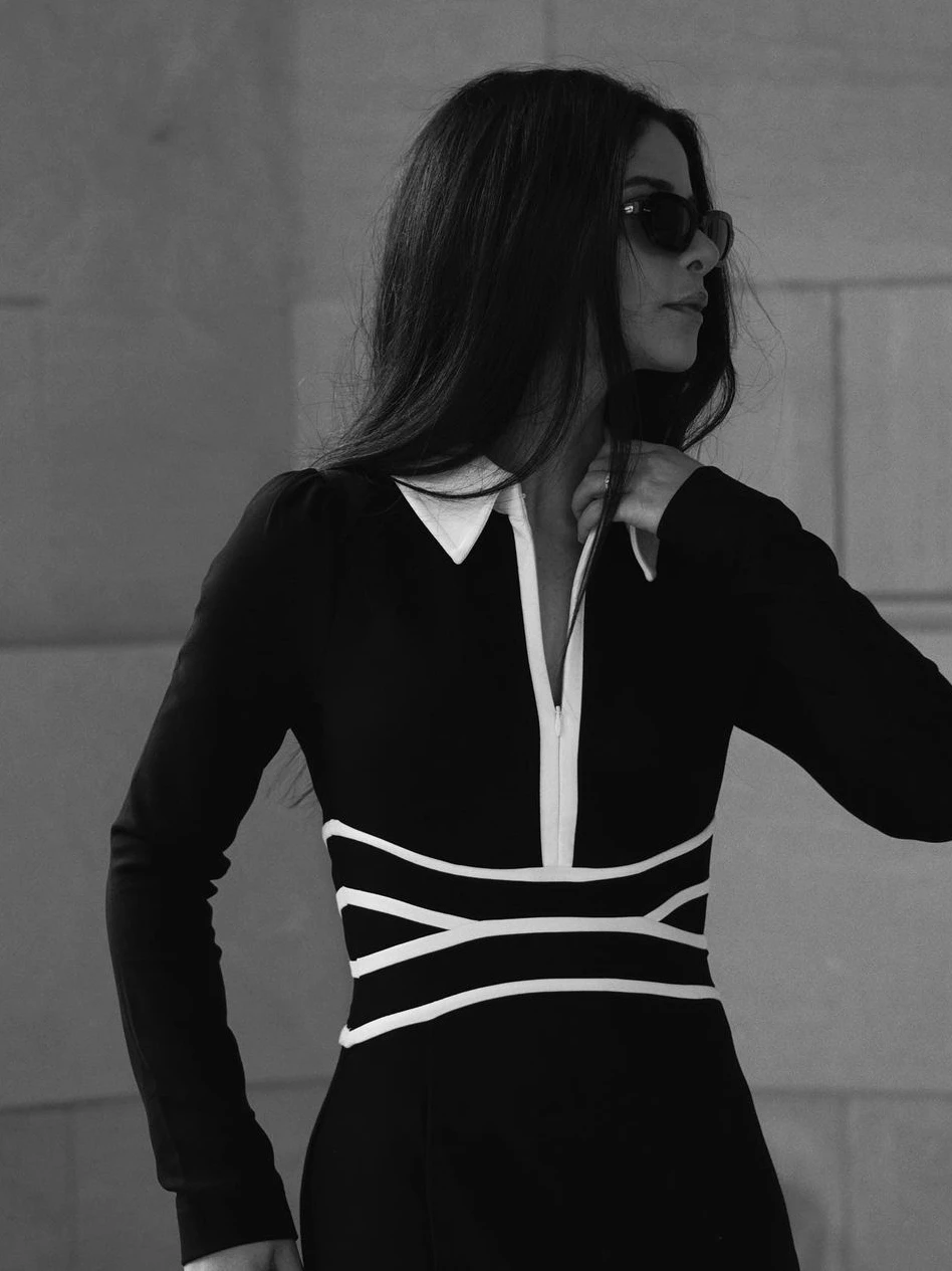 Slim Fit A-Line Dress for Women Autumn Spring Season Black White Color Block Long Sleeve Midi Dress Elegant Slimming Long Gown
Slim Fit A-Line Dress for Women Autumn Spring Season Black White Color Block Long Sleeve Midi Dress Elegant Slimming Long Gown