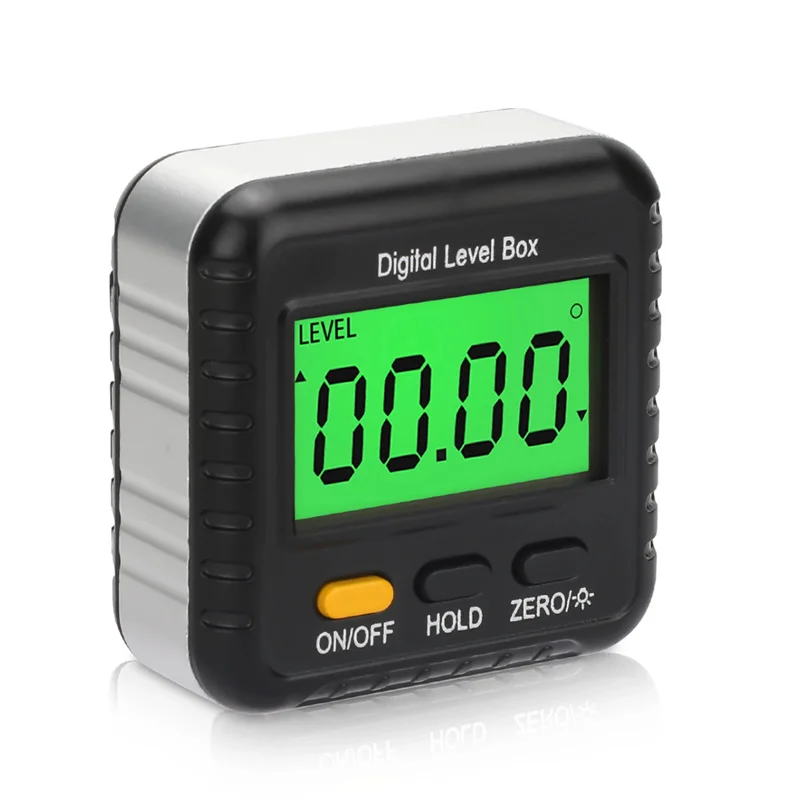 Digital Goniometer Electronic 3 In 1 Bubble Level Box Woodworking Tools Electronic Angle Ruler Backlight Protractor Inclinometer
Digital Goniometer Electronic 3 In 1 Bubble Level Box Woodworking Tools Electronic Angle Ruler Backlight Protractor Inclinometer
