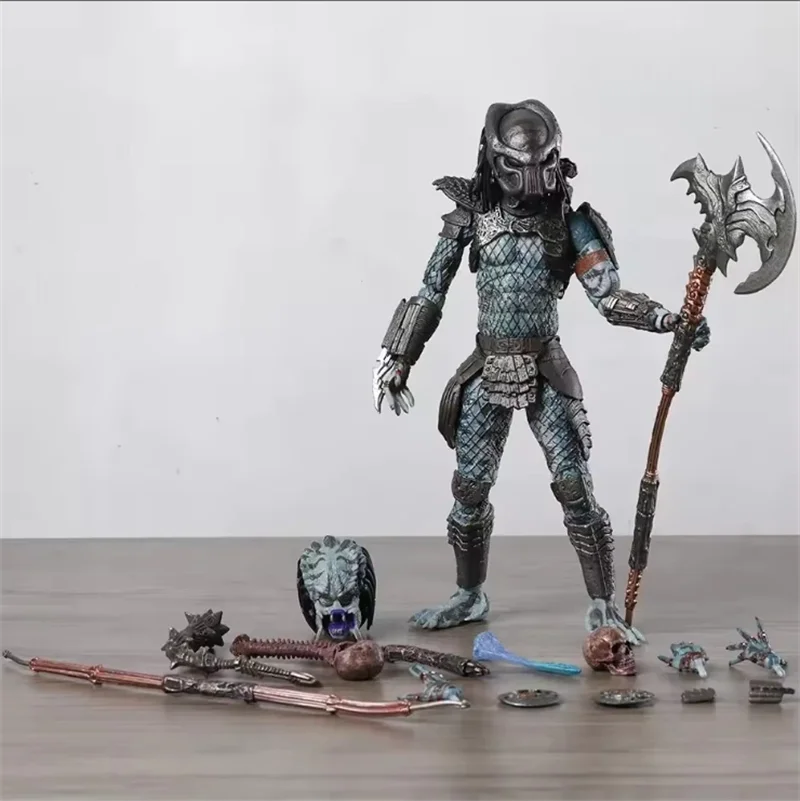 NECA Alien vs Predator 2 Ultimate Warrior Predator Action Figure Grid Warrior Xenomorph Alien Replica Collectible Model Toy Gift
NECA Alien vs Predator 2 Ultimate Warrior Predator Action Figure Grid Warrior Xenomorph Alien Replica Collectible Model Toy Gift