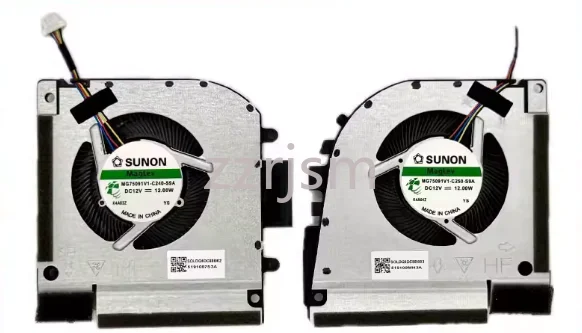 Laptop CPU GPU Fan For Thunderobot 911ZERO / TR 911 ZERO / ZERO / TR ZERO For Quanta NLZ DC12V 12W A Pair New 2021-2023
Laptop CPU GPU Fan For Thunderobot 911ZERO / TR 911 ZERO / ZERO / TR ZERO For Quanta NLZ DC12V 12W A Pair New 2021-2023