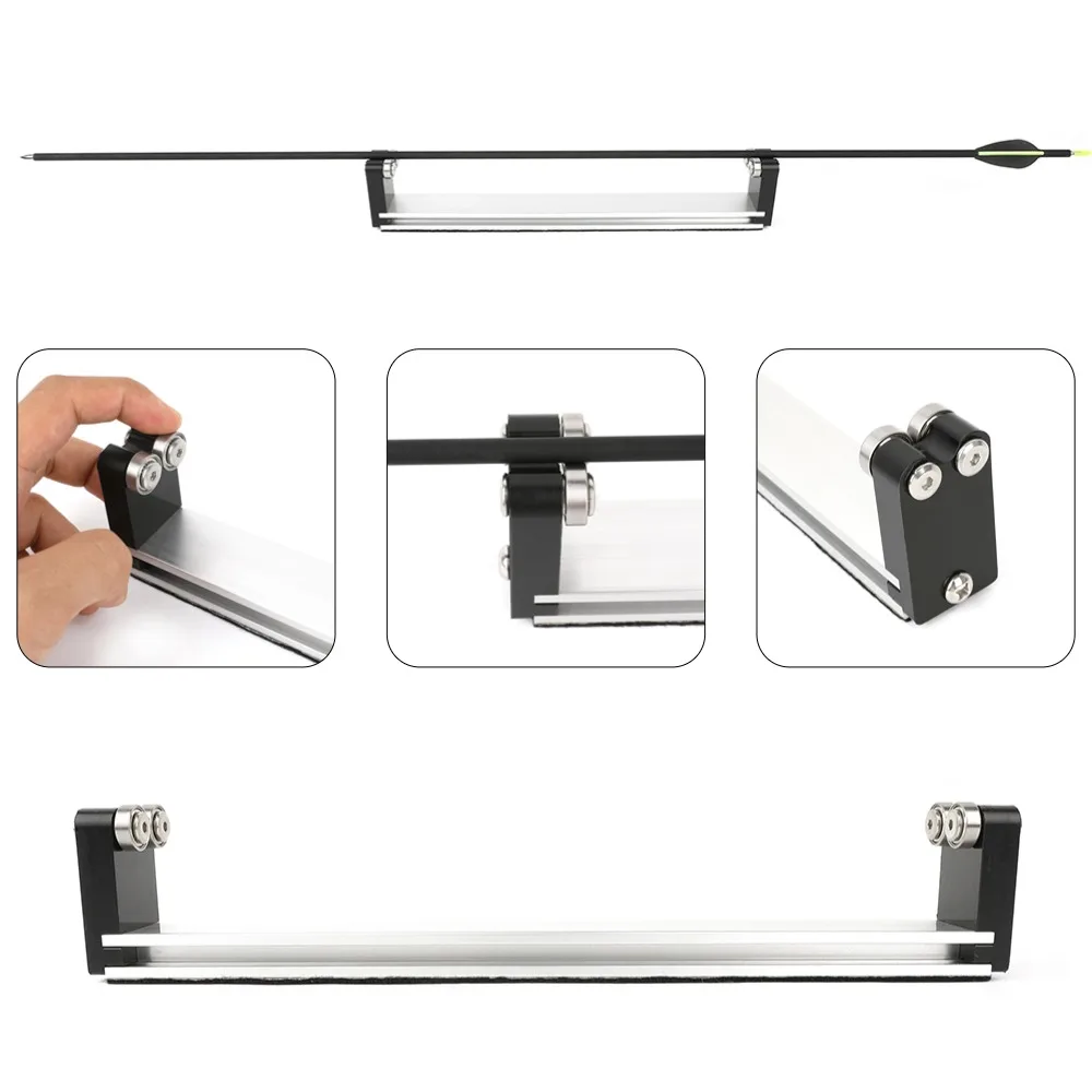 Archery Arrow Shaft Measuring Tool Aluminum Alloy Arrow Selector Measure Arrow Straightness Bow Hunting Shooting Accessory
Archery Arrow Shaft Measuring Tool Aluminum Alloy Arrow Selector Measure Arrow Straightness Bow Hunting Shooting Accessory