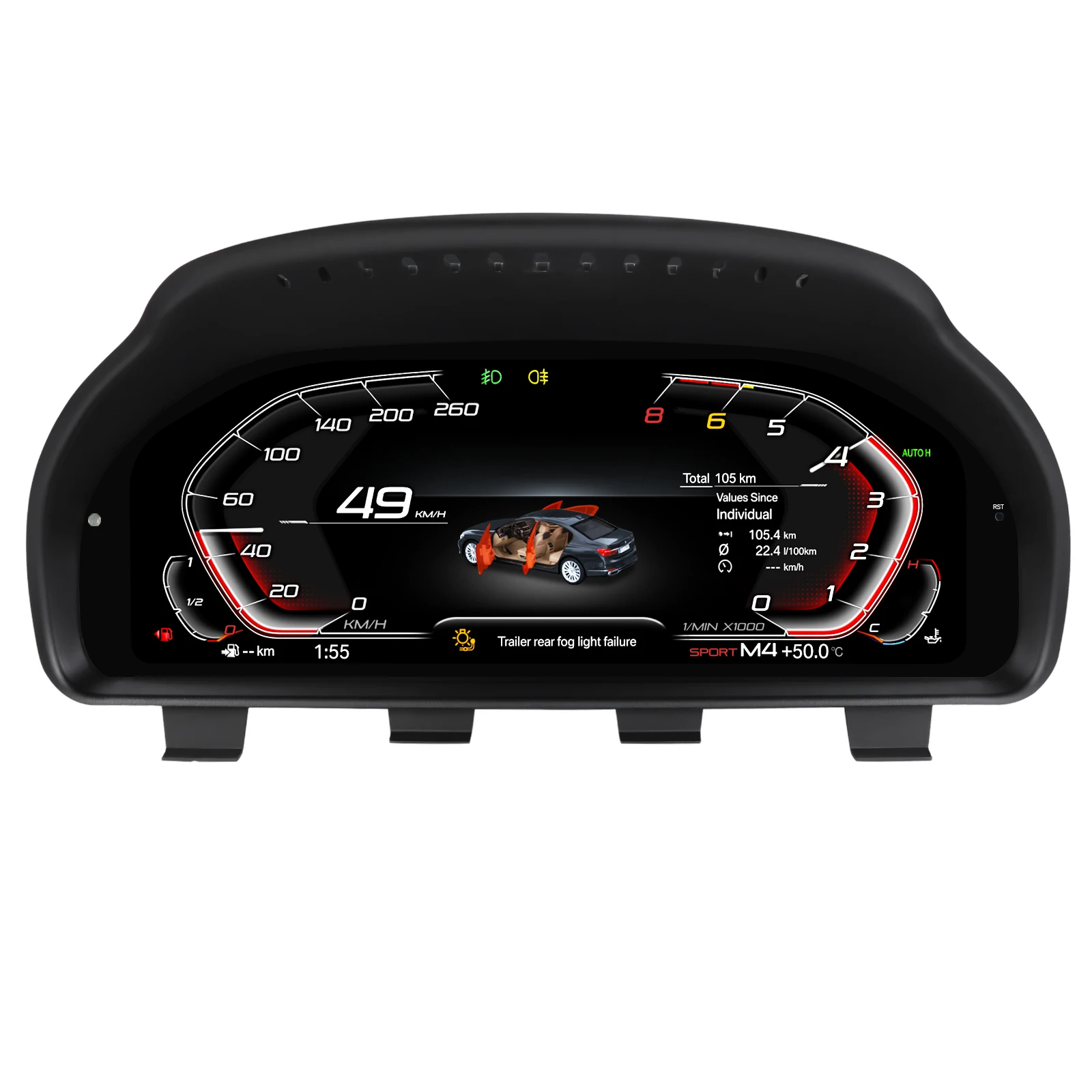 12.3“Car Digital Instrument Cluster for BMW F10 F11 F18 F06 F12 F13 F01 F02 F03 F25 F26 F15 F16 Dashboard panel Virtual Cockpit
12.3“Car Digital Instrument Cluster for BMW F10 F11 F18 F06 F12 F13 F01 F02 F03 F25 F26 F15 F16 Dashboard panel Virtual Cockpit