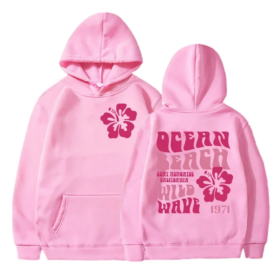 New hoodie "Ocean Beach Wild Wave" letter print hoodie for boys and girls, aesthetic long sleeved sweatshirt, floral trendy hood
New hoodie "Ocean Beach Wild Wave" letter print hoodie for boys and girls, aesthetic long sleeved sweatshirt, floral trendy hood