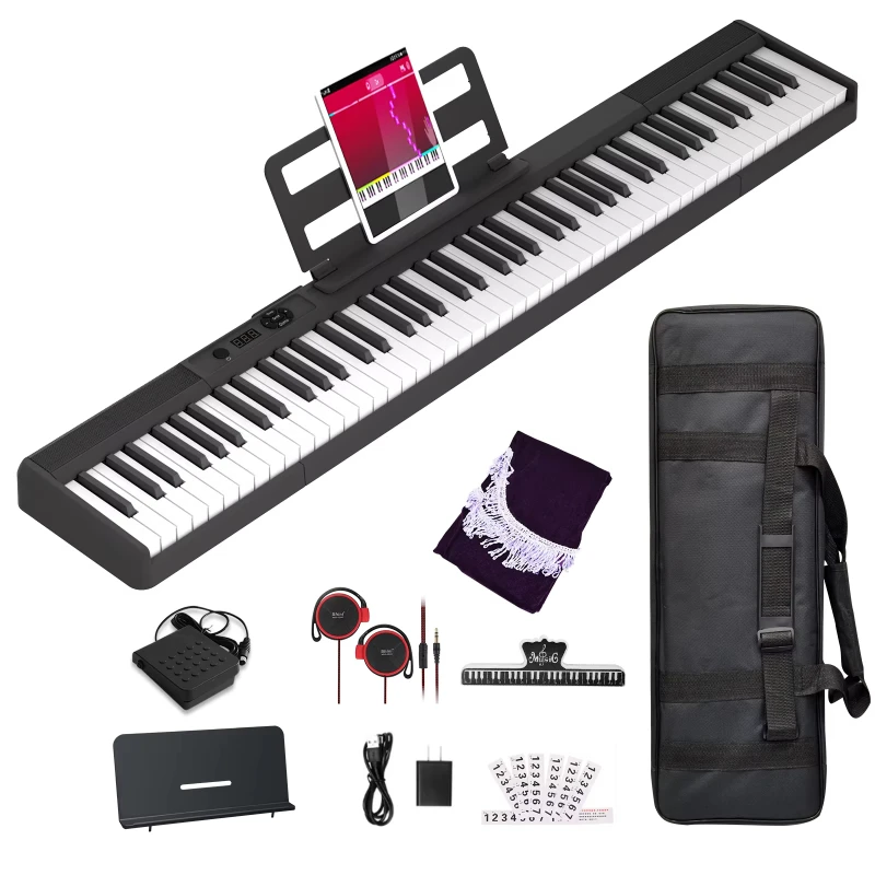 High Quality Keys Lightweight Piano Keyboard Electronic Digital Piano Application Teaching Music Keyboard
High Quality Keys Lightweight Piano Keyboard Electronic Digital Piano Application Teaching Music Keyboard