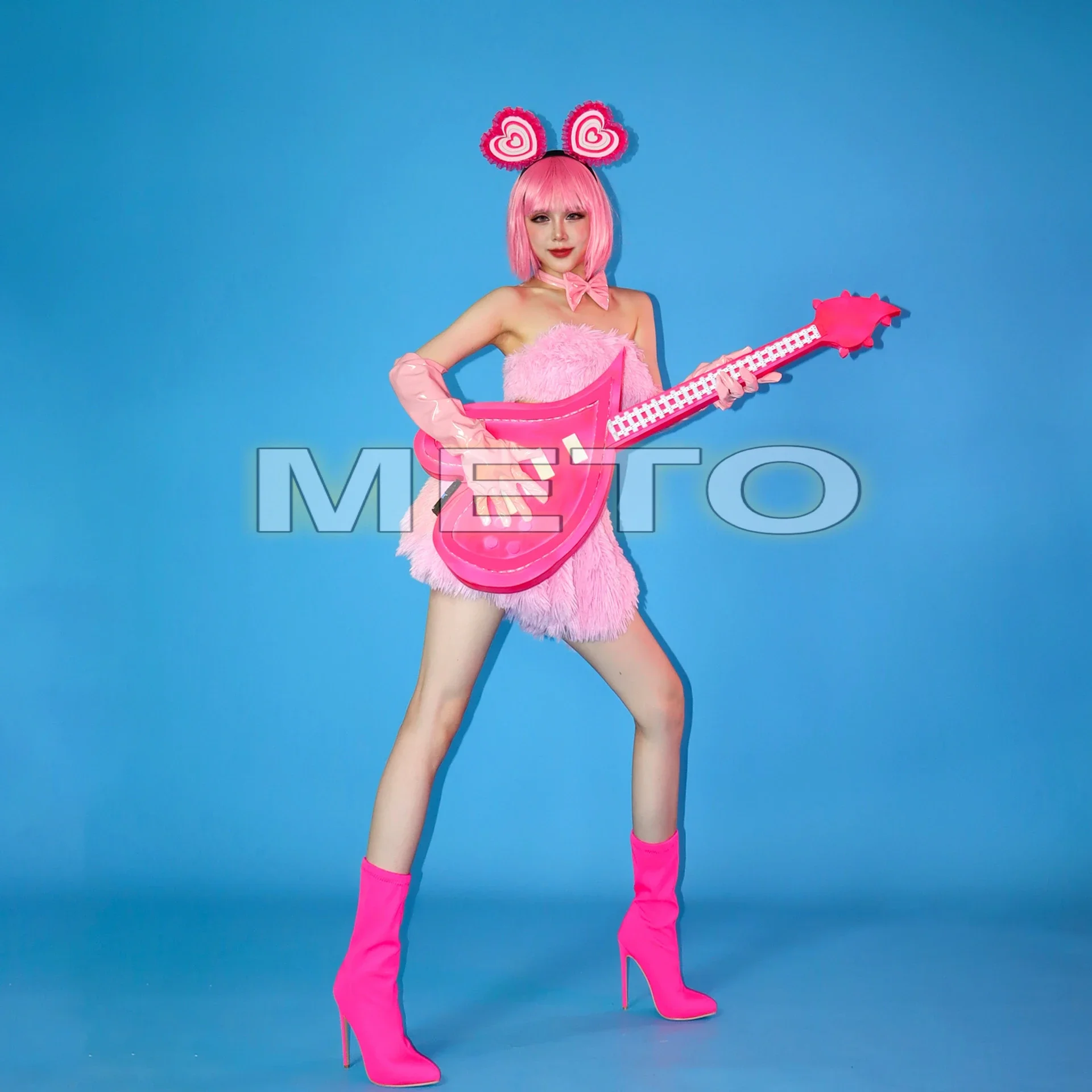 Drag Queen Dress Sexy Gogo Dancer Clothing Festival Party Show Outfit Pink Fluffy Skirt Women Nightclub Bar Stage Costume yj289
Drag Queen Dress Sexy Gogo Dancer Clothing Festival Party Show Outfit Pink Fluffy Skirt Women Nightclub Bar Stage Costume yj289