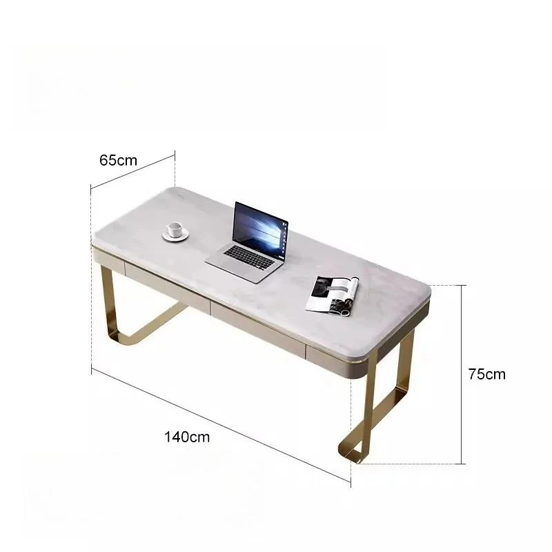 Kali ice jade natural luxury stone desk designer Italian light luxury living room home study computer
Kali ice jade natural luxury stone desk designer Italian light luxury living room home study computer