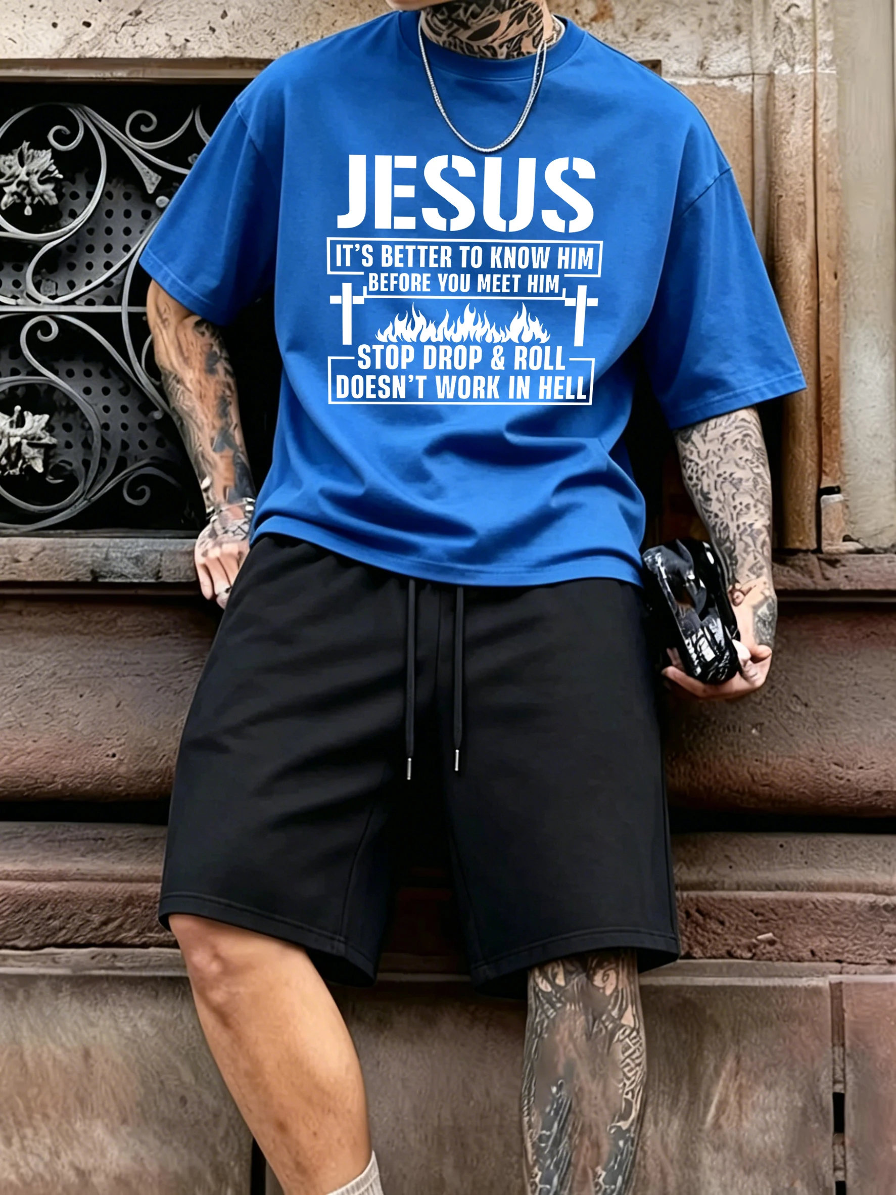 You Need To Understand Jesus Pattern Man Cotton Summer Sport Short Sleeve Sets Beach Drawstring Pants Running Lightweight Tops
You Need To Understand Jesus Pattern Man Cotton Summer Sport Short Sleeve Sets Beach Drawstring Pants Running Lightweight Tops