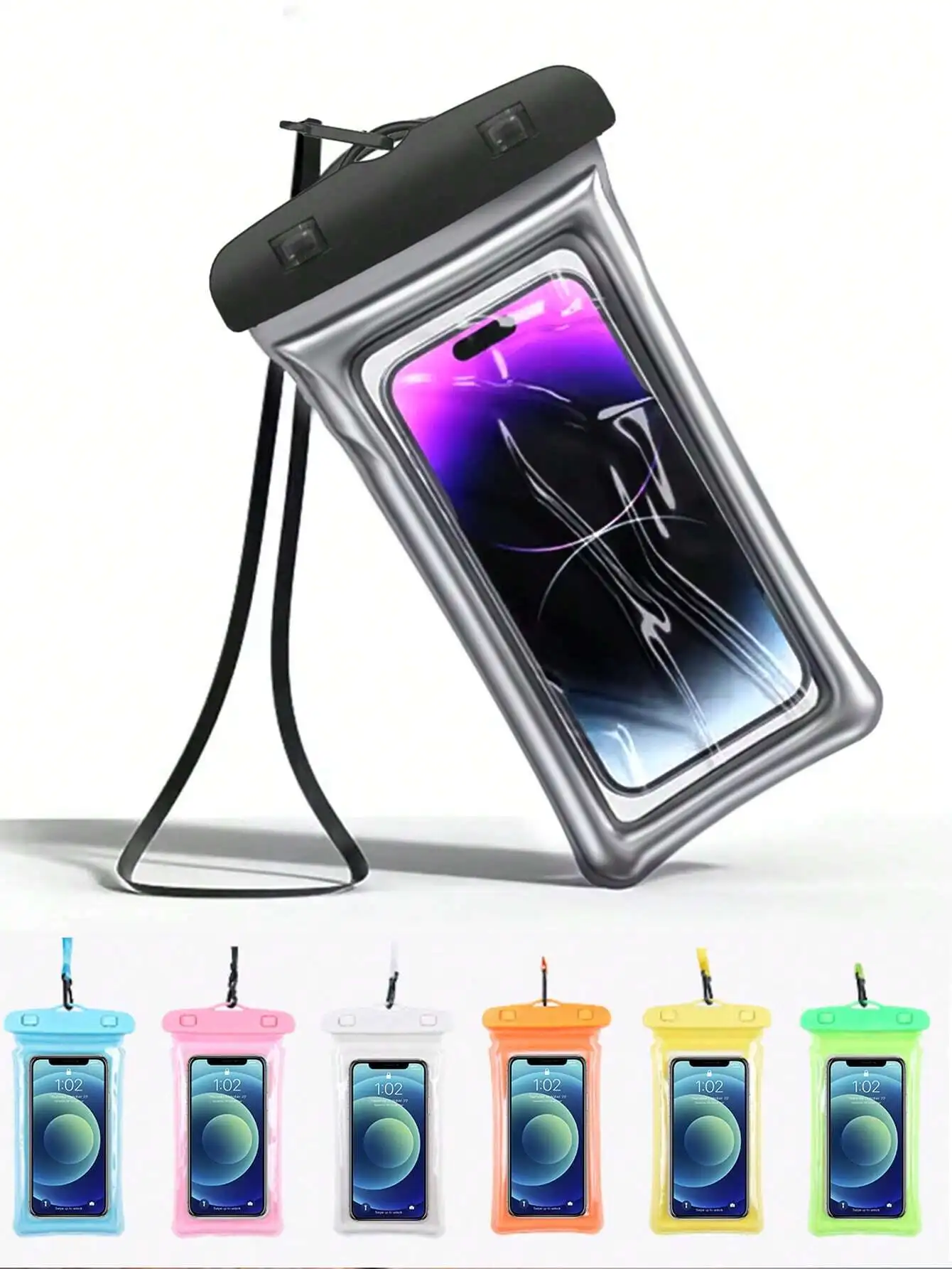 Floating Waterproof Phone Pouch Waterproof Phone Case, Underwater Dry Bag Cell Phone Pouch Compatible With 16 15 14 13 12 11 Pr
Floating Waterproof Phone Pouch Waterproof Phone Case, Underwater Dry Bag Cell Phone Pouch Compatible With 16 15 14 13 12 11 Pr