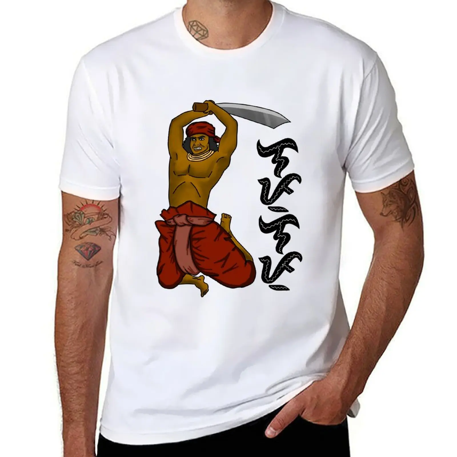 Baybayin - Lapu-lapu T-Shirt t shirt men 100% cotton luxury brand man t shirt designer T-Shirt
Baybayin - Lapu-lapu T-Shirt t shirt men 100% cotton luxury brand man t shirt designer T-Shirt