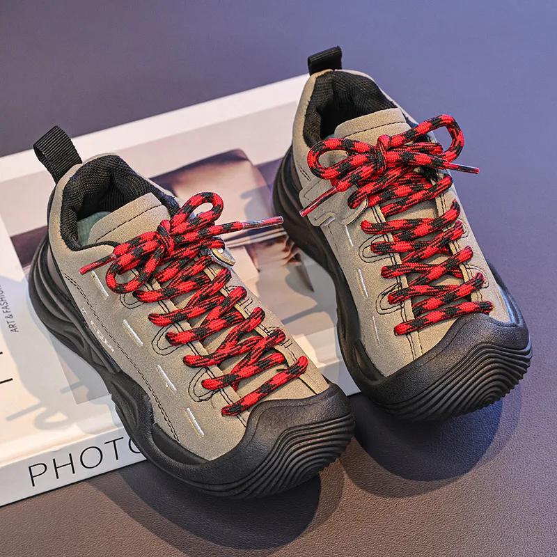Kids Fashion Shoes Toes Capped Anti-kicked Boys Girls Casual Sports Shoes Hook&loop 2025 Autumn Children Running Shoes Soft Sole
Kids Fashion Shoes Toes Capped Anti-kicked Boys Girls Casual Sports Shoes Hook&loop 2025 Autumn Children Running Shoes Soft Sole