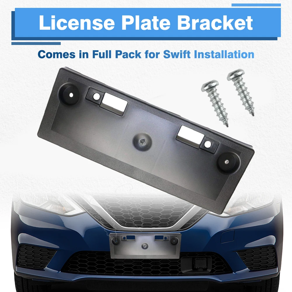 Car Front Bumper License Plate Mounting Bracket Accessories For Nissan Sentra FE+S SR Turbo S SL SR SV 2016-2019 962103YU0A
Car Front Bumper License Plate Mounting Bracket Accessories For Nissan Sentra FE+S SR Turbo S SL SR SV 2016-2019 962103YU0A