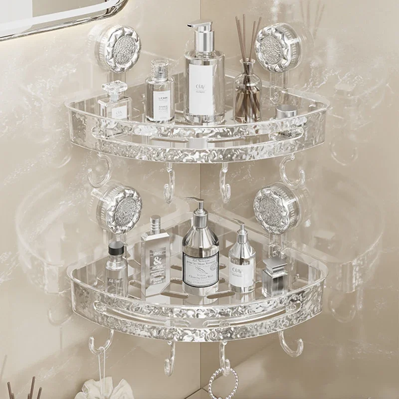 Bathroom Corner Storage Shelf Wall Mounted Rack Shampoo Storage Shelf Cosmetic Holder Punch-Free Organizer Bathroom Accessories
Bathroom Corner Storage Shelf Wall Mounted Rack Shampoo Storage Shelf Cosmetic Holder Punch-Free Organizer Bathroom Accessories
