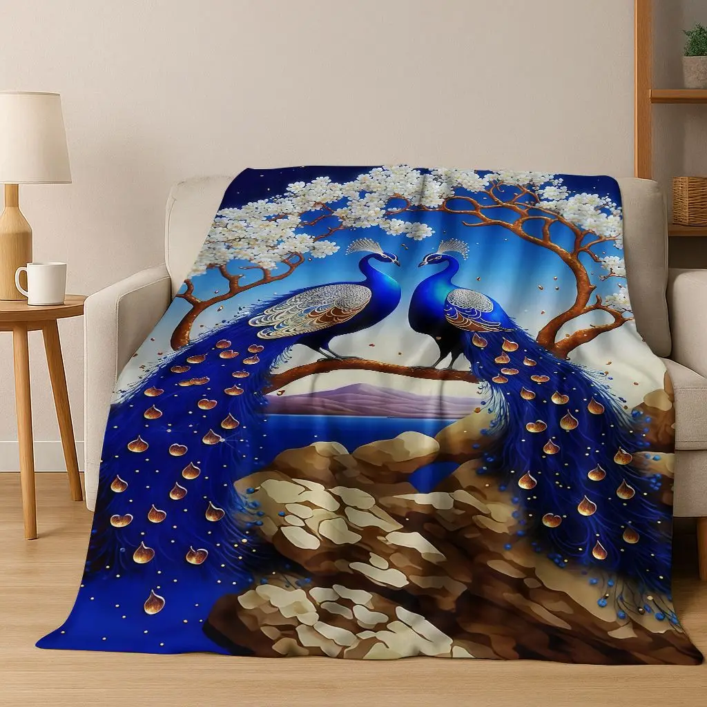3D Colorful Peacock Romantic Birds Dream Flannel Blanket,Cozy Soft Throw Blanket for Home Bedroom Bed Sofa Picnic Cover Gift Kid
3D Colorful Peacock Romantic Birds Dream Flannel Blanket,Cozy Soft Throw Blanket for Home Bedroom Bed Sofa Picnic Cover Gift Kid