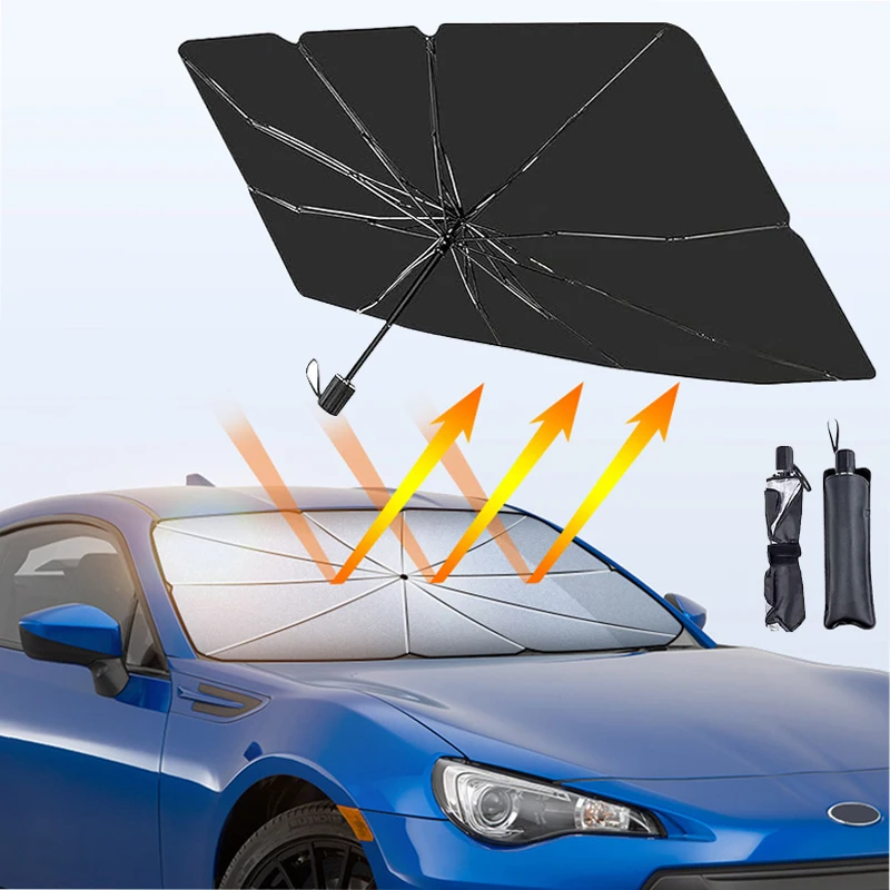 Car Sunshade Umbrella For Auto Shading Car Sun Shade Protector Parasol Summer Sun Interior Windshield Protection Accessories
Car Sunshade Umbrella For Auto Shading Car Sun Shade Protector Parasol Summer Sun Interior Windshield Protection Accessories