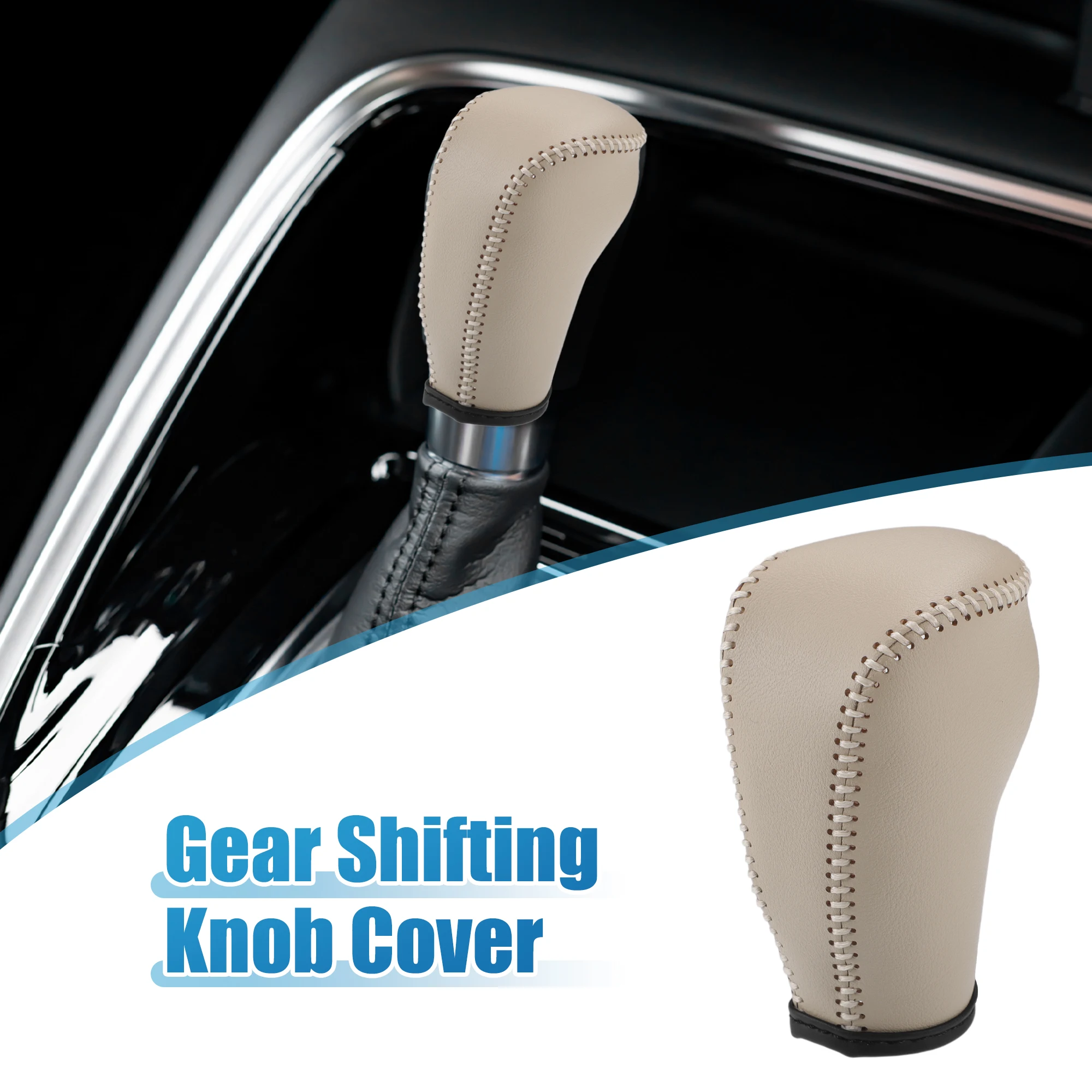 UXCELL Gear Shifting Knob Cover Automatic Transmission Lever Trim for Nissan Murano 2009-2013 Faux Leather Beige
UXCELL Gear Shifting Knob Cover Automatic Transmission Lever Trim for Nissan Murano 2009-2013 Faux Leather Beige