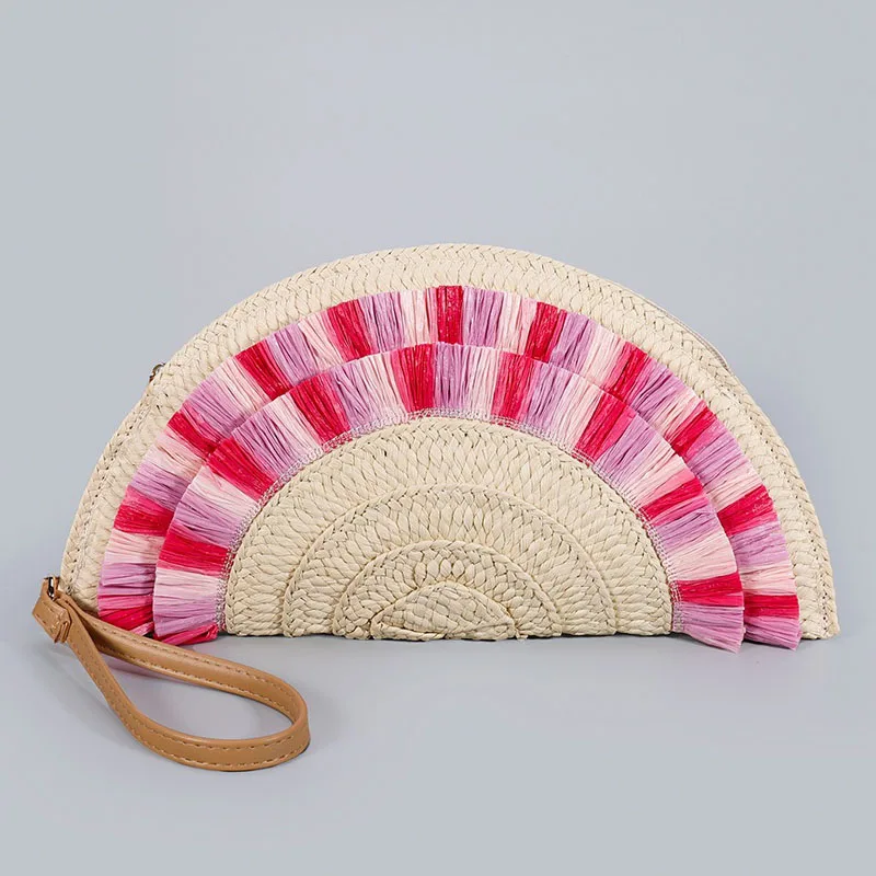 Fashionable Dumpling Bag Summer New Fashionable Straw Woven Clutch Bag for Women, Rattan Woven Straw Bag
Fashionable Dumpling Bag Summer New Fashionable Straw Woven Clutch Bag for Women, Rattan Woven Straw Bag
