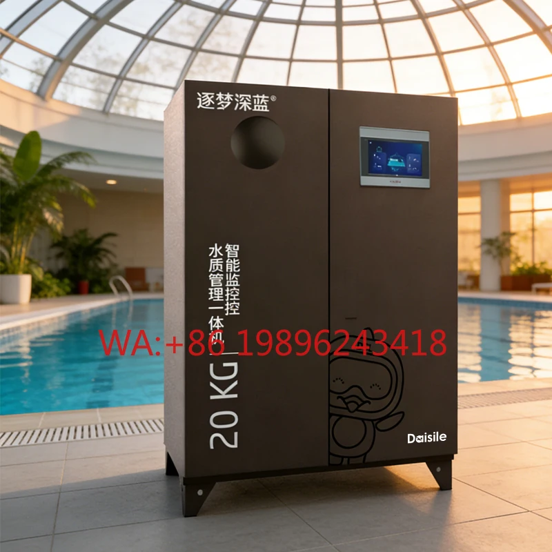 All-in-One Intelligent Water Quality Monitoring System Swimming Pool Real-Time PH Chlorine ORP Turbidity Monitoring DSL SWPMC-20
All-in-One Intelligent Water Quality Monitoring System Swimming Pool Real-Time PH Chlorine ORP Turbidity Monitoring DSL SWPMC-20