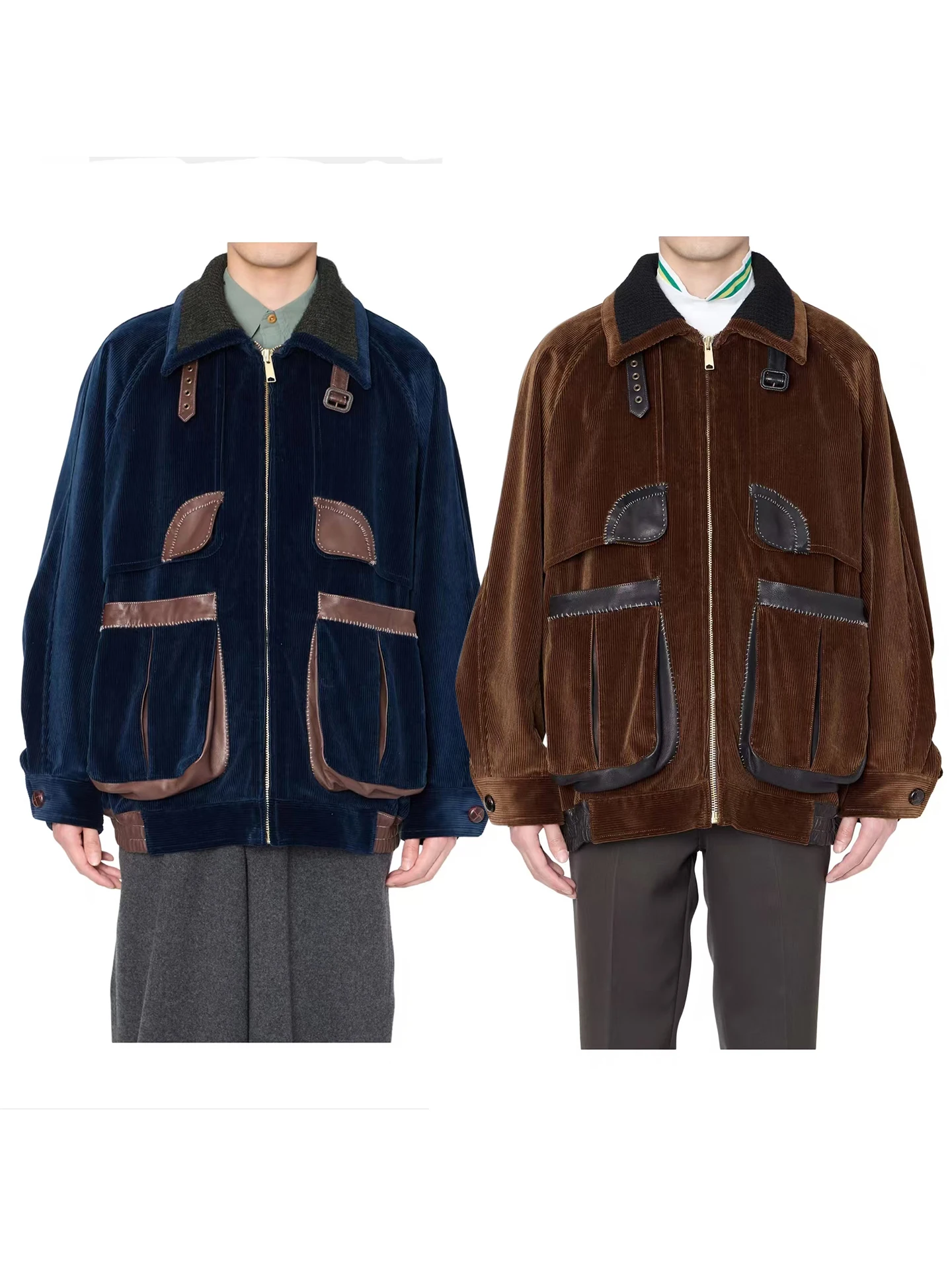 KOLOR 25aw Japanese corduroy lapel stitched multi-pocket jacket
KOLOR 25aw Japanese corduroy lapel stitched multi-pocket jacket