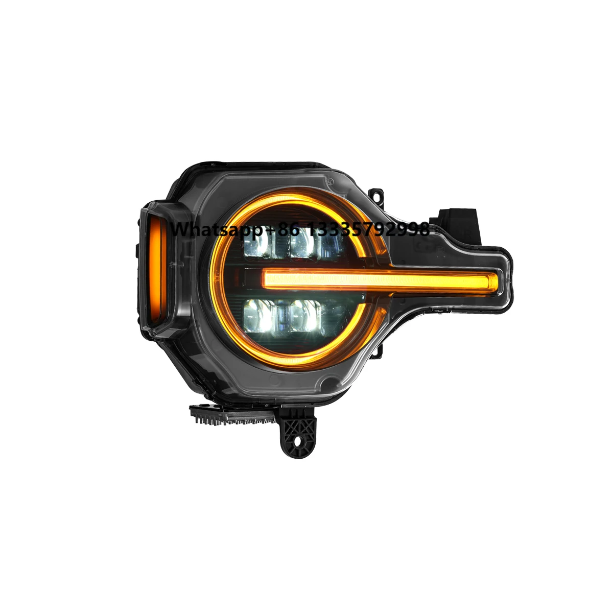 MP Concepts High Quality LED Head Light Clear Lens Head Lamp Modification Upgrade Front Light for Ford Bronco 2021-2023
MP Concepts High Quality LED Head Light Clear Lens Head Lamp Modification Upgrade Front Light for Ford Bronco 2021-2023