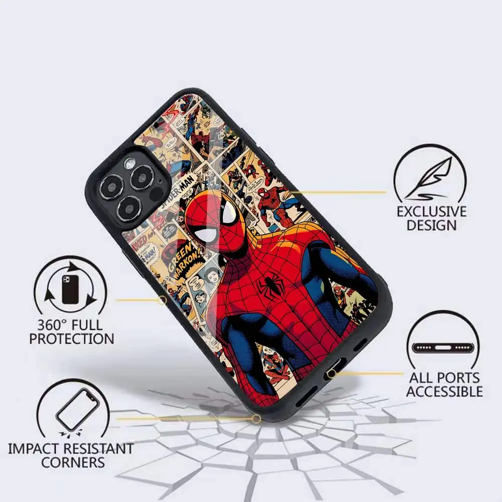 Cool S-Spider-Man-S Armadura De For Magsafe Funda De Carga Inalámbrica Magnética Para For IPhone 11 12 13 14 15 16 17 Pro Max
Cool S-Spider-Man-S Armadura De For Magsafe Funda De Carga Inalámbrica Magnética Para For IPhone 11 12 13 14 15 16 17 Pro Max