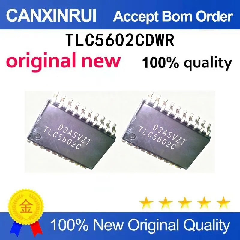 (5-100 pieces)TLC5602C TLC5602CDWR SOP-20 8-bit Video Digital to Analog Converter 30M Single Channel Chip
(5-100 pieces)TLC5602C TLC5602CDWR SOP-20 8-bit Video Digital to Analog Converter 30M Single Channel Chip