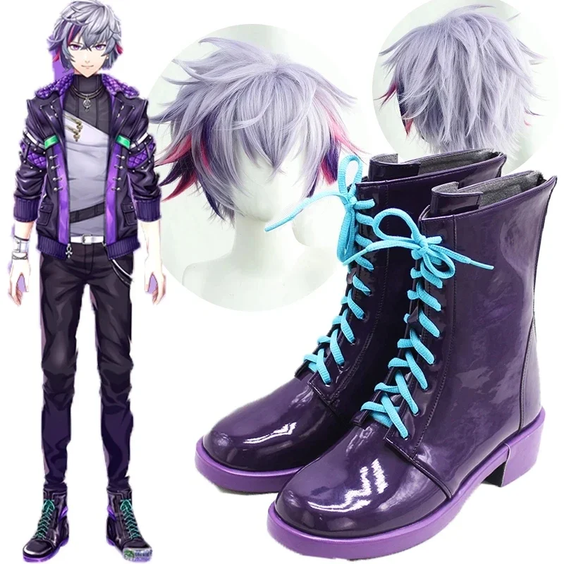 Vtuber Youtuber Hololive Fuwa Minato Cosplay Shoes Lace-Up Ankle Boots Fuwa Minato Cosplay Short Hair Wig + Free Wig Cap
Vtuber Youtuber Hololive Fuwa Minato Cosplay Shoes Lace-Up Ankle Boots Fuwa Minato Cosplay Short Hair Wig + Free Wig Cap