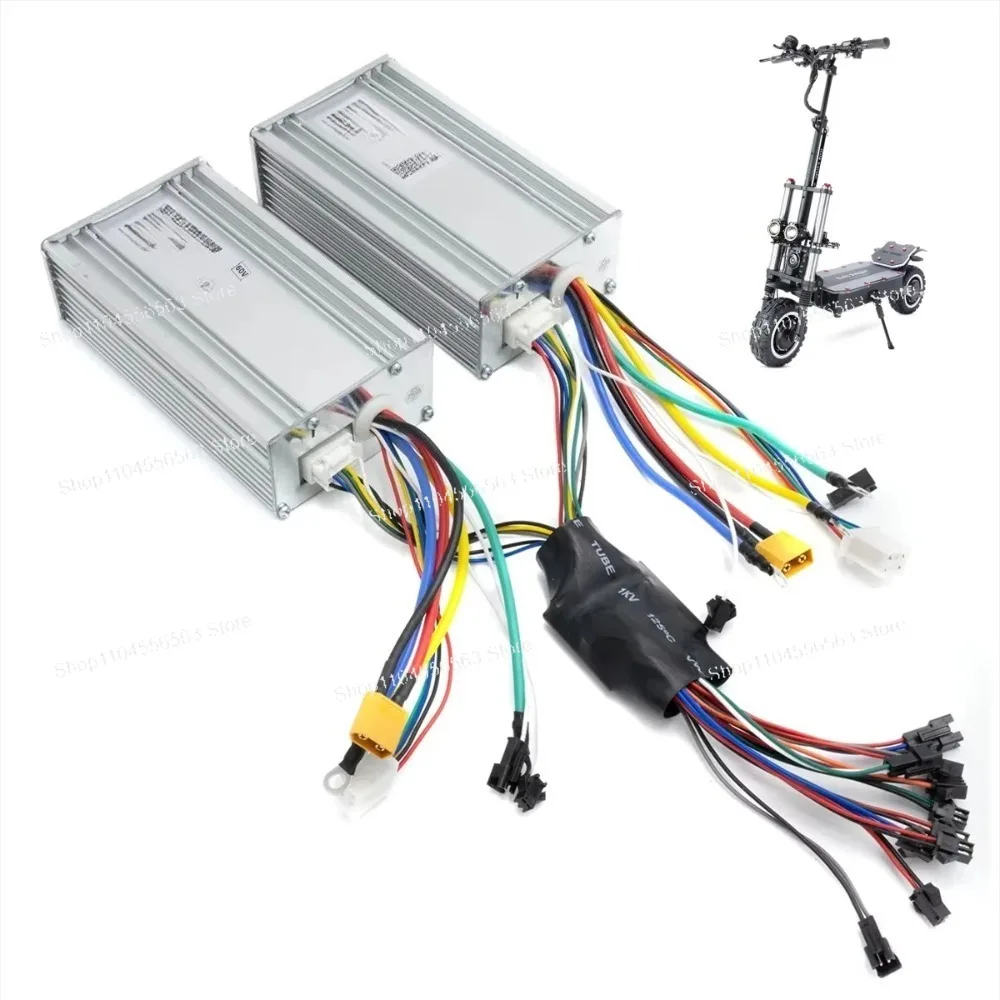 60V 50A 6000W Dual Motor Controller – 3000W x 2 for Electric Scooter Replacement
60V 50A 6000W Dual Motor Controller – 3000W x 2 for Electric Scooter Replacement
