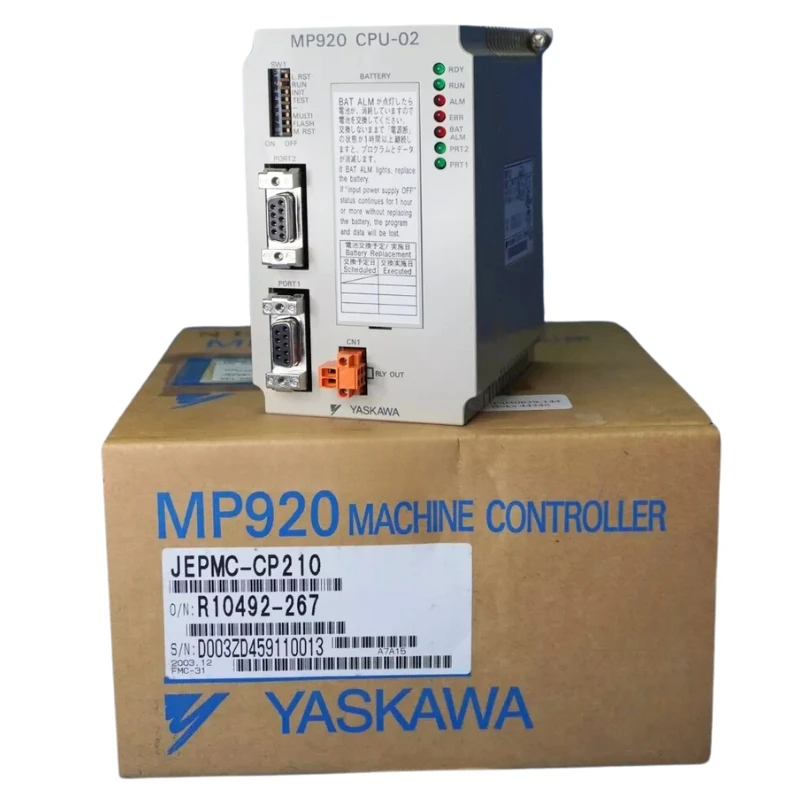 New In Box Yaskawa JEPMC-CP210 CPU Module Expedited Delivery
New In Box Yaskawa JEPMC-CP210 CPU Module Expedited Delivery