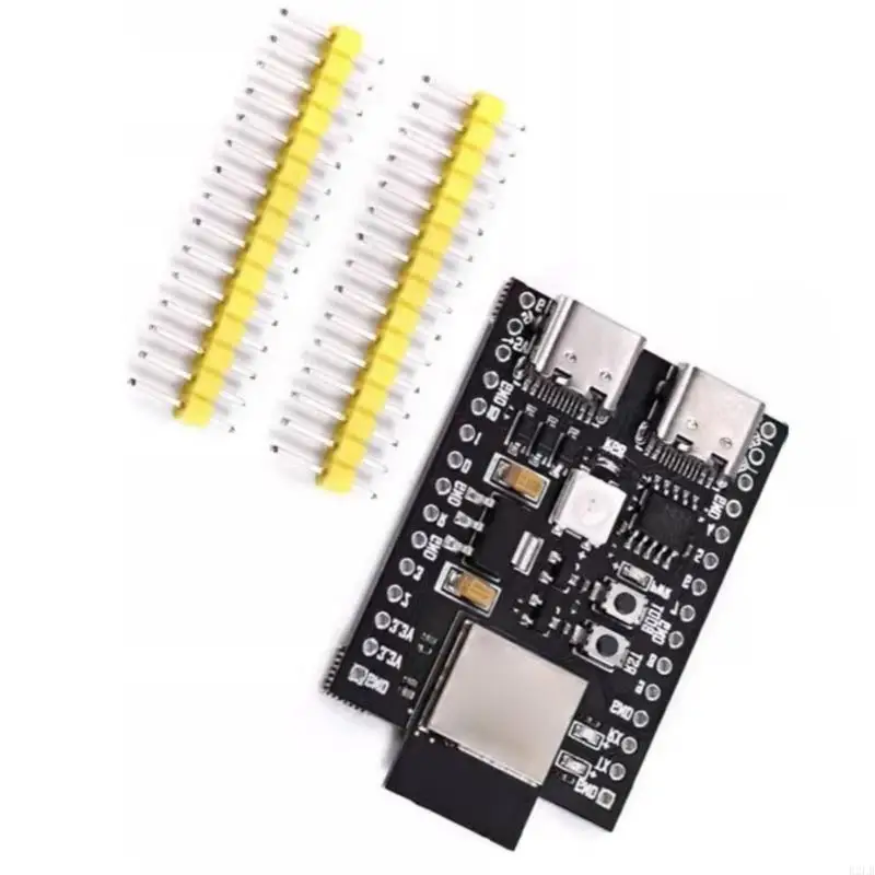 R2LB ESP32 Development Board Supporting WiFi and BLE5.0 Perfect for DIY Electronics and IoT Applications Type C USB Port
R2LB ESP32 Development Board Supporting WiFi and BLE5.0 Perfect for DIY Electronics and IoT Applications Type C USB Port