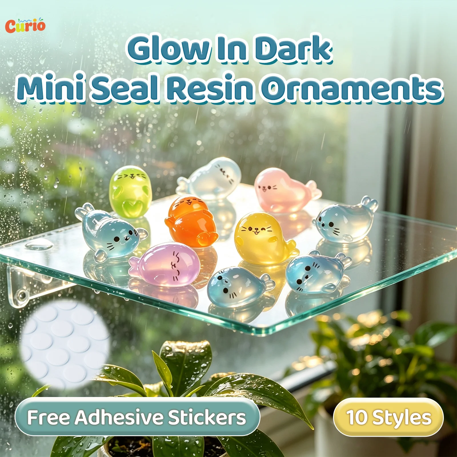 50/100pcs Luminous Mini Seal Resin Figures Cute Glow in Dark Marine Animal for Fish Tank Microlandscape Desk Car DIY Craft Decor
50/100pcs Luminous Mini Seal Resin Figures Cute Glow in Dark Marine Animal for Fish Tank Microlandscape Desk Car DIY Craft Decor