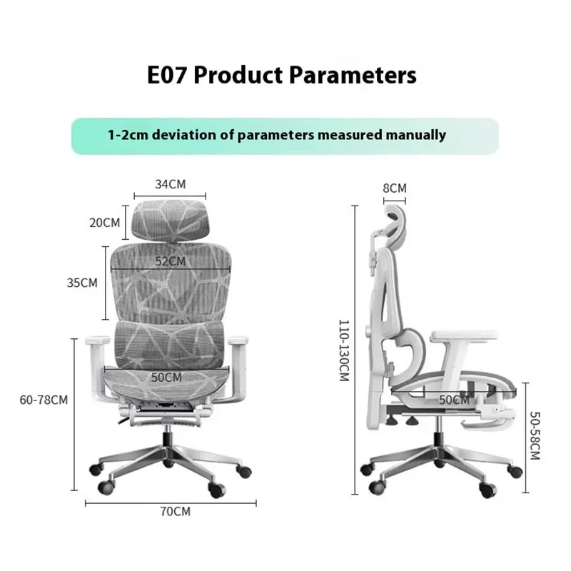 Pedal Wheels Chair Ergonomic Foot Rest Back Support 6D Headrest Chairs Seat Depth Adjustment Sedia Ergonomica Office Furniture
Pedal Wheels Chair Ergonomic Foot Rest Back Support 6D Headrest Chairs Seat Depth Adjustment Sedia Ergonomica Office Furniture