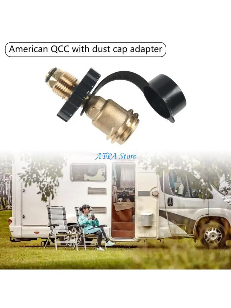U13C For Campers and Barbecue Enthusiasts Propane Tanks Adapter Convert POL to QCC
U13C For Campers and Barbecue Enthusiasts Propane Tanks Adapter Convert POL to QCC