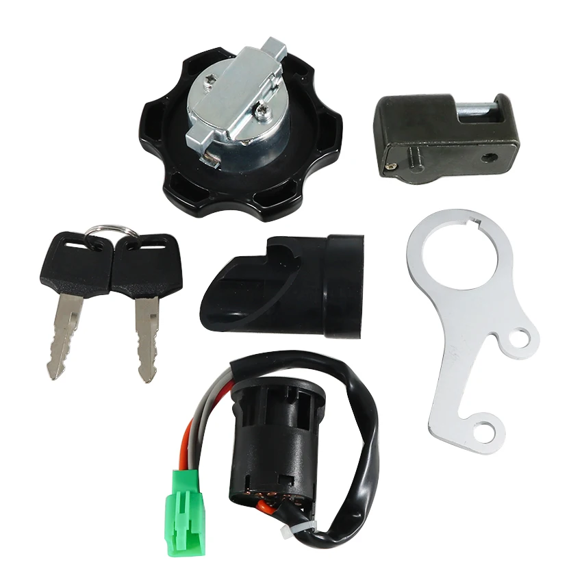 Motorcycle Ignition Switch Seat Lock Key Fuel Cap Suit For Suzuki DRZ400SM DR-Z400SM E2 E24 2005-2011 Year 37101-29811
Motorcycle Ignition Switch Seat Lock Key Fuel Cap Suit For Suzuki DRZ400SM DR-Z400SM E2 E24 2005-2011 Year 37101-29811